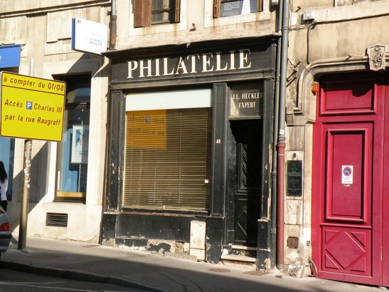  boutique de philatélie, J.L. Heckler